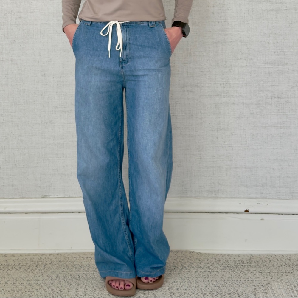 Hudson Wide Leg Jeans - Picture 5 of 6